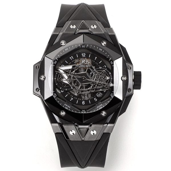 Hublot Big Bang Sang Bleu II Watch | Colored Ceramic Case, Modified HUB1240 Movement