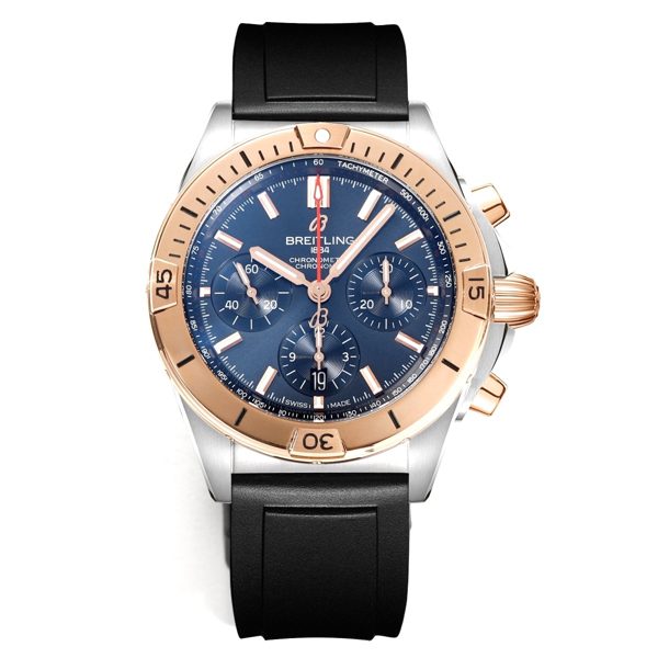 Breitling Chronomat Automatic Watch | BLS New Release 42mm Tricolor Arrows Pilot Watch