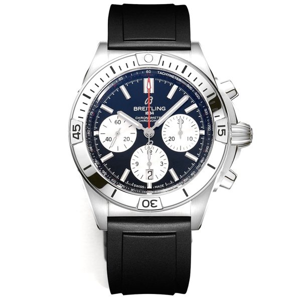 Breitling Chronomat Automatic Watch | BLS New Release 42mm Tricolor Arrows Pilot Watch