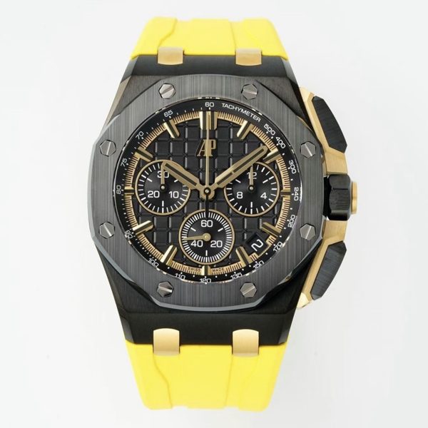 Audemars Piguet Royal Oak Offshore 26420 B28 Version 43mm Automatic Chronograph Men Watch,