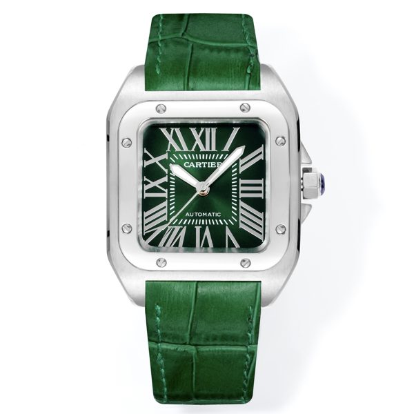 Cartier Santos 100th Anniversary Ladies Automatic Watch, 35.6mm