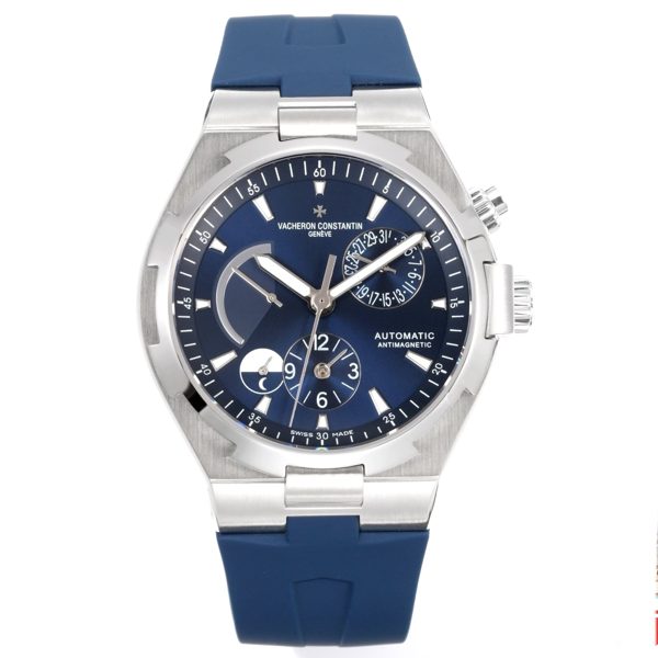 Vacheron Constantin Overseas RW4 Multifunctional Mechanical Watch, 42mm Stainless Steel Casual Business Gentleman Wristwatch